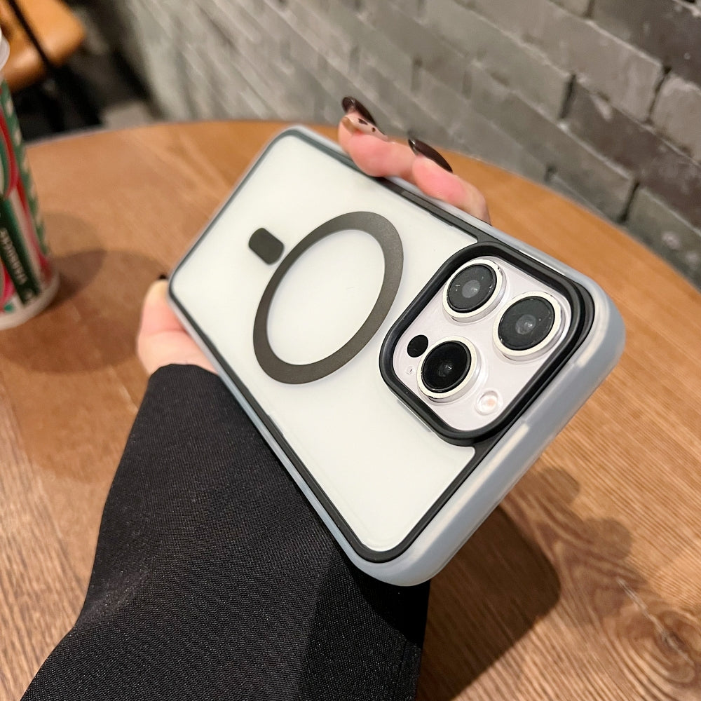 Magnetic Wireless Charging Smoke Phone Case