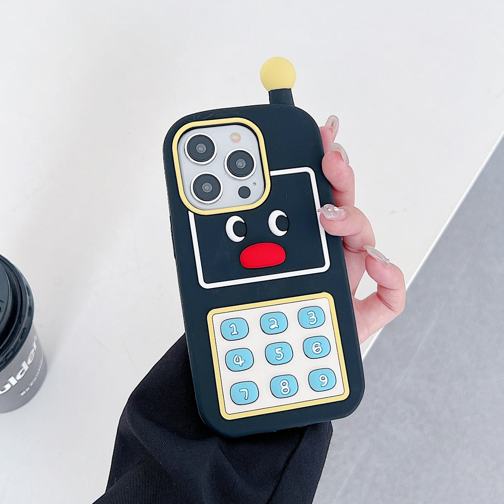 Phone Shape Soft Silicone Phone Case