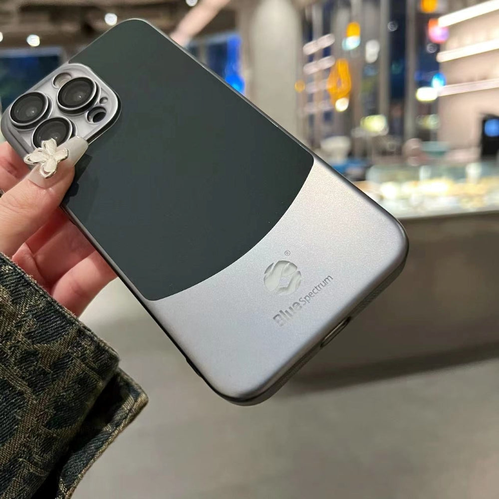 Protective Premium Titanium Paint Dual Tone Thin Phone Case
