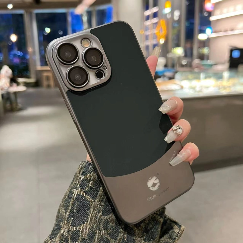 Protective Premium Titanium Paint Dual Tone Thin Phone Case