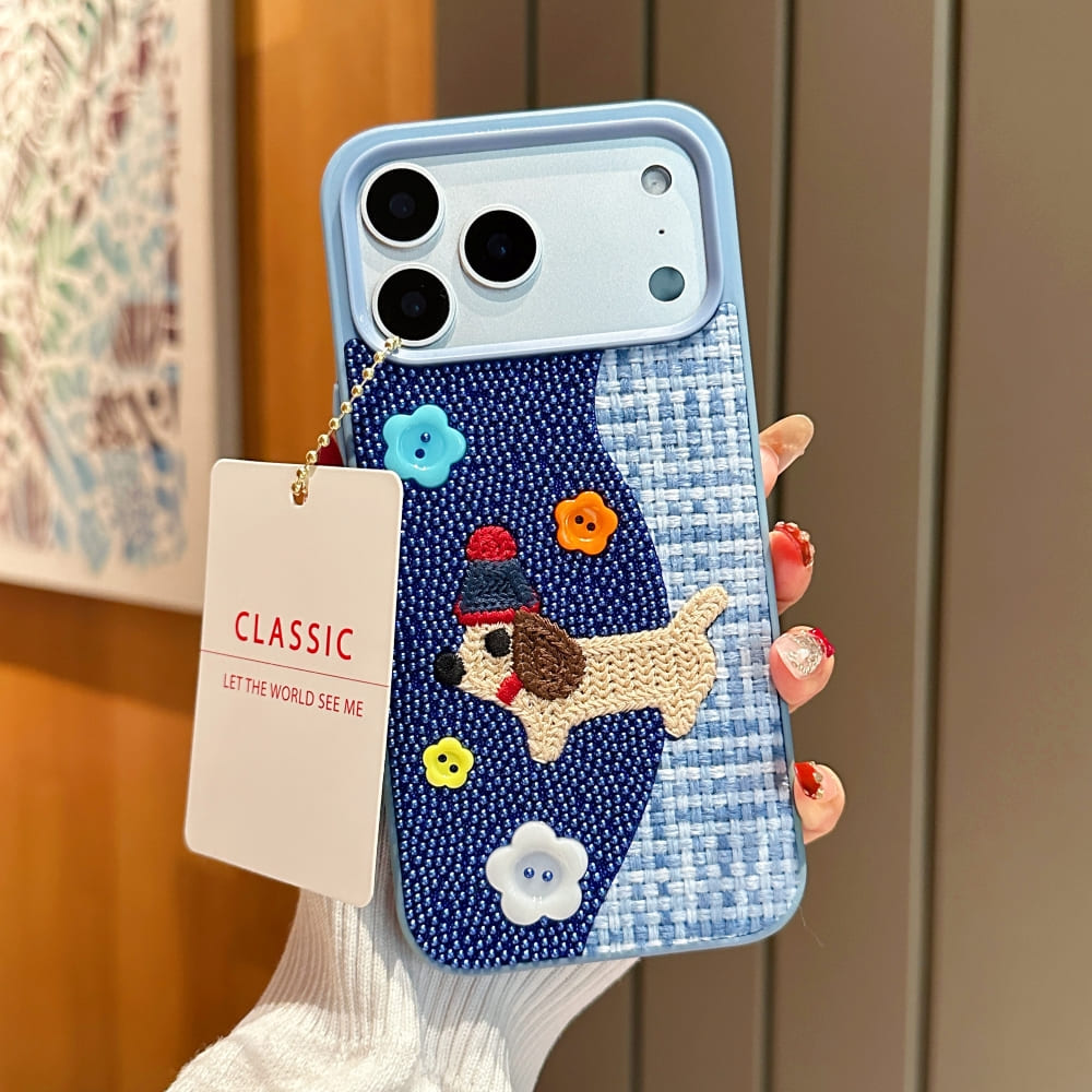Puppy Bloom Phone Case