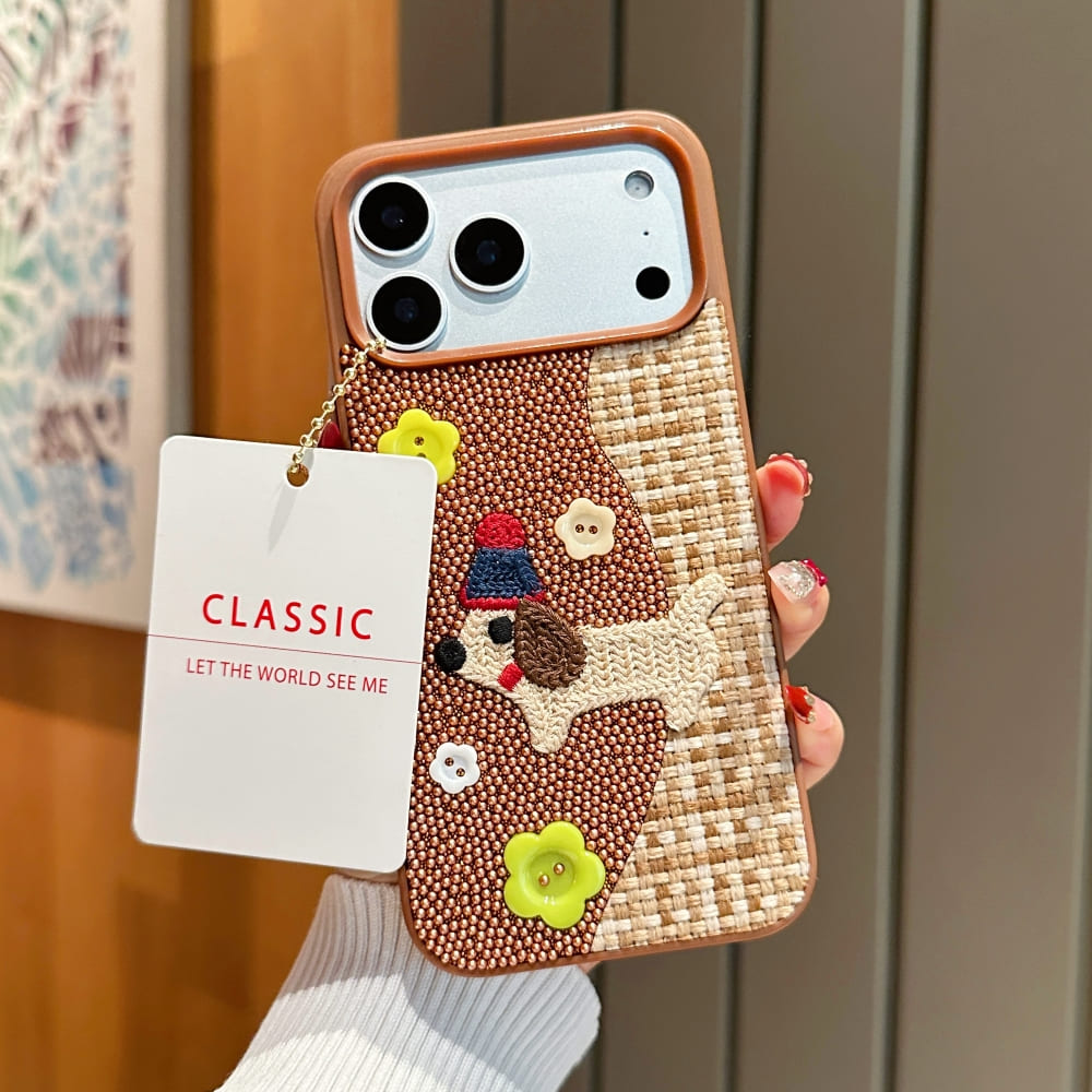 Puppy Bloom Phone Case