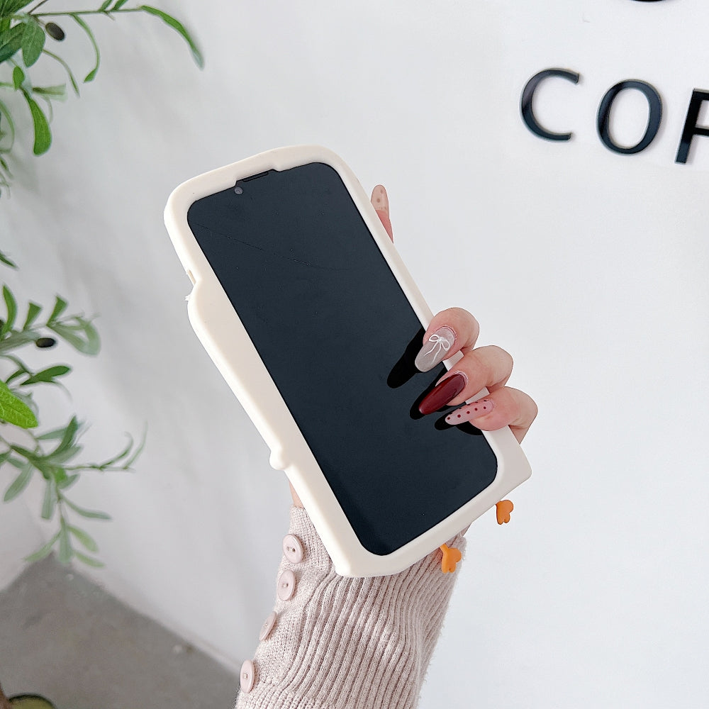 Soft Silicone Ducklings Phone Case