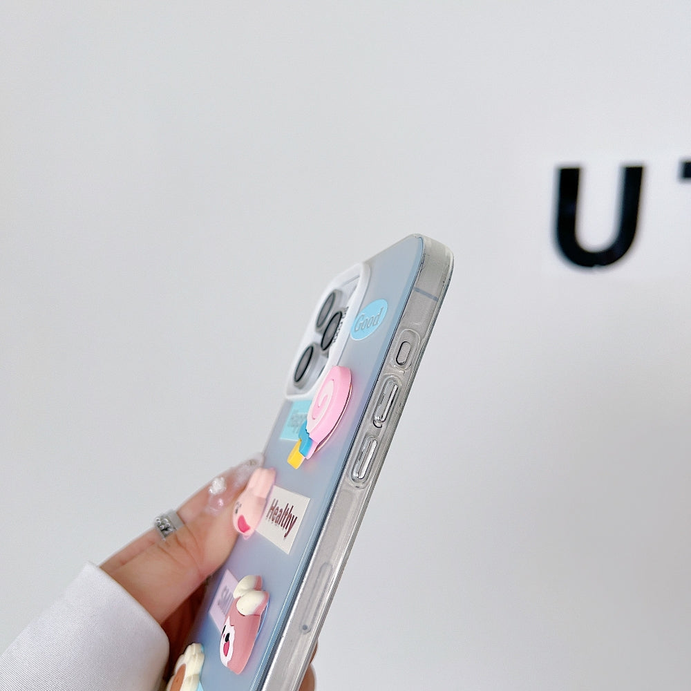 Toy Printed Phone Case with Bracelet