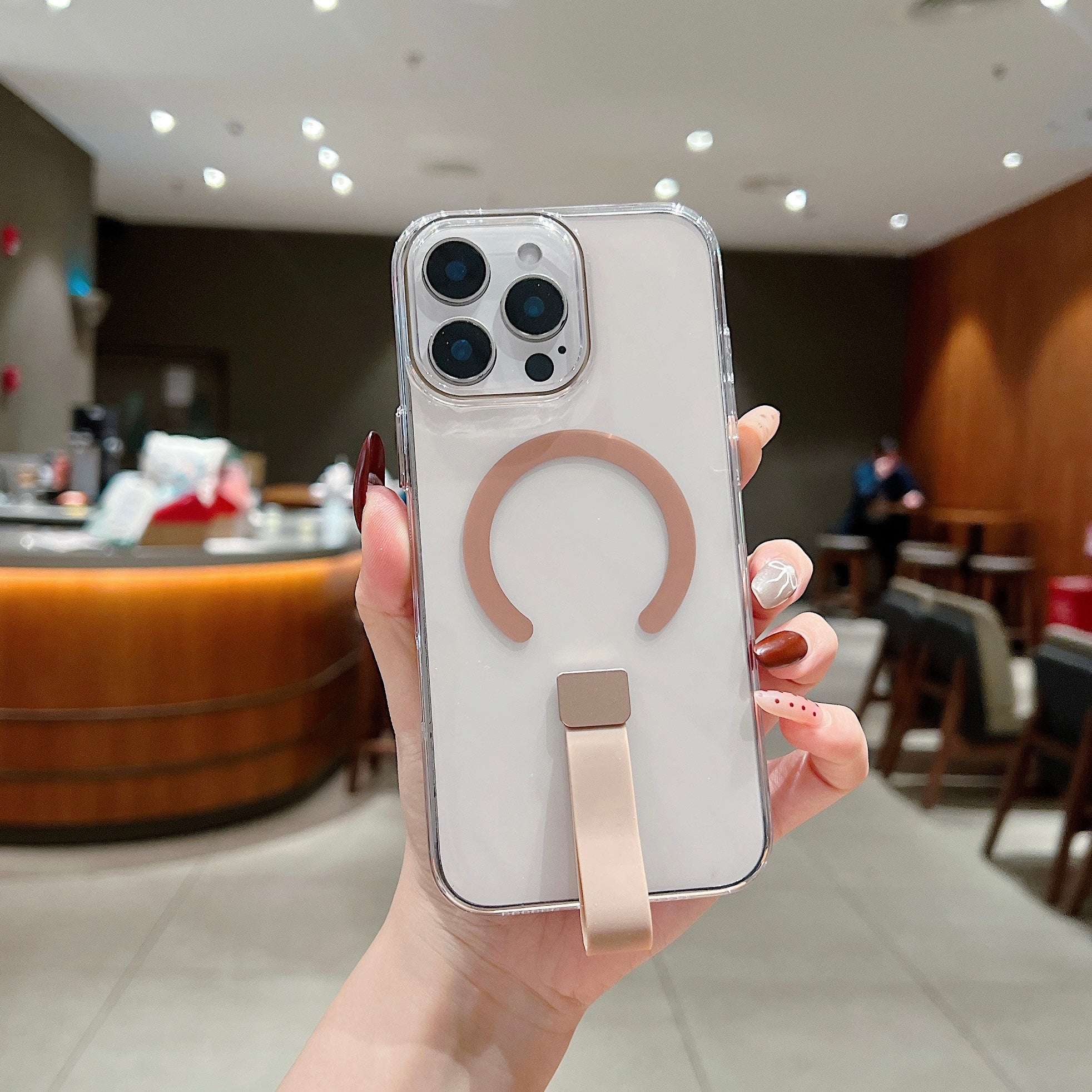 Transparent Color Wireless Charging Phone Case